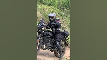 Himalayan easily climbing off-road hill #himalayan #royalenfield #hunter350
