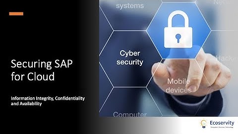 Secure SAP information for Cloud integration