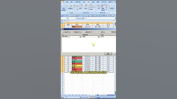单元格如何按颜色进行排序 #office #official #excel #shorts