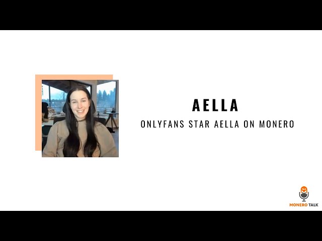 OnlyFans star Aella on Monero EPI #142 class=