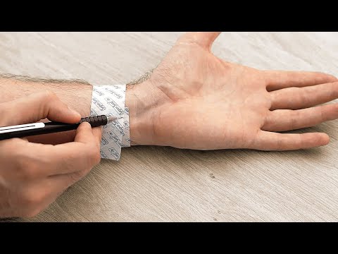 Wie Sie Ihr Handgelenk messen (für eine Uhr)