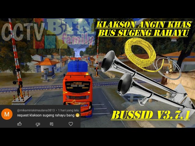 Share❗Kodename KLAKSON DOUBLE AIR HORN Khas Bus SUGENG RAHAYU. Bus simulator indonesia V3.7.1 class=