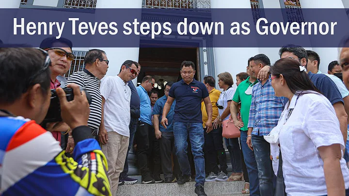 Henry Teves steps down as Governor of Negros Orien...