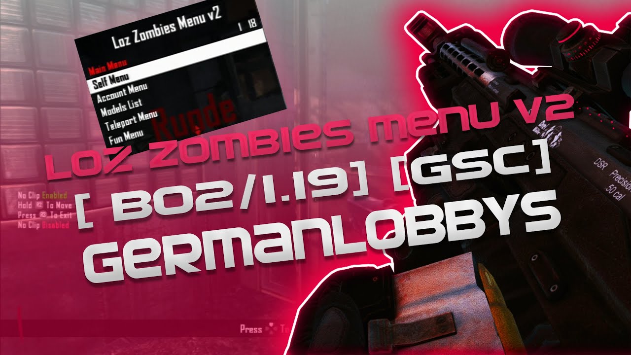 [1.19] Loz Zombies Mod Menu v2 | Created by Loz [GSC] - YouTube