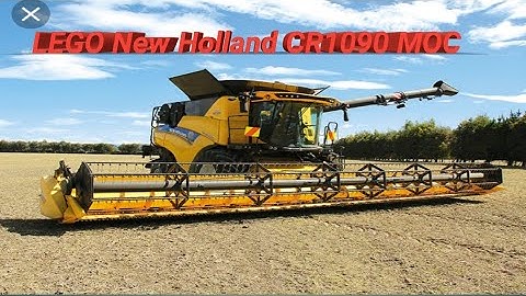 LEGO MOC New Holland CR1090 combine harvester
