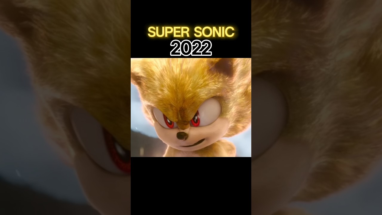 Evolution of Super Sonic (1992-2024) #sonic #evolution #shorts