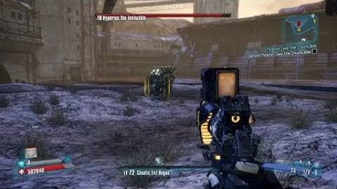 Taking Hyperius The Invincible down solo using Zero