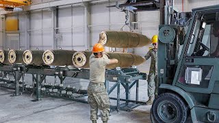Inside US Air Force Mini Factory Assembling Deadly GBU Bombs