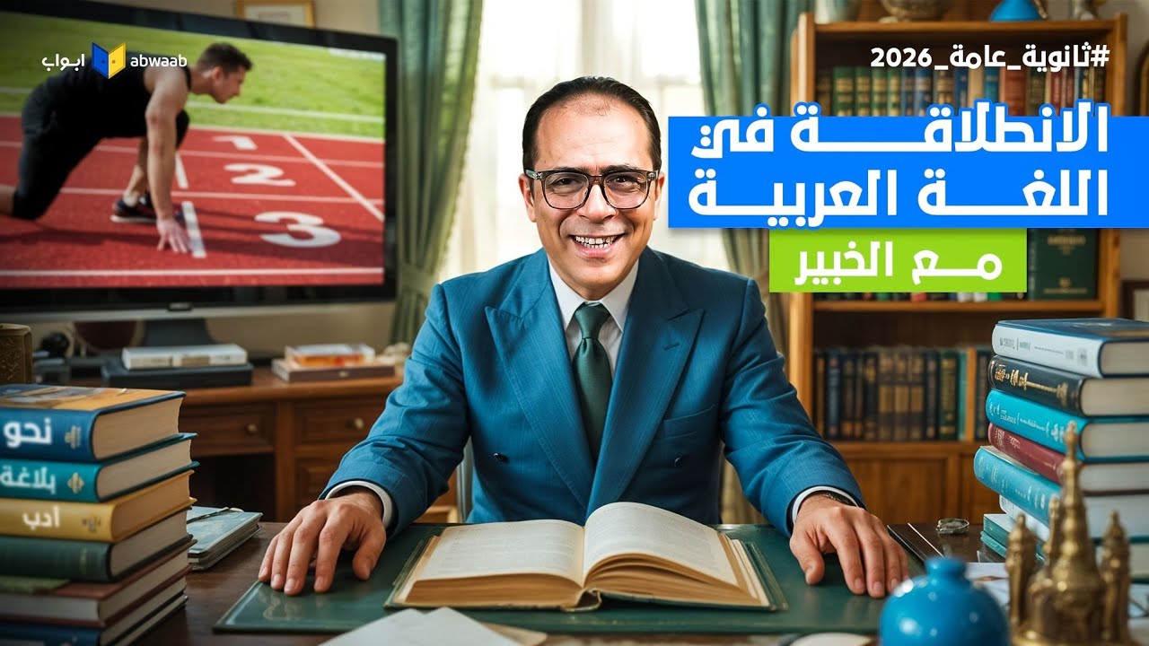 المحاضرة الأولى في اللغة العربية للثانوية العامة 2026 | أدب ونحو وبلاغة وقصة مع أ/ أسامة عز الدين