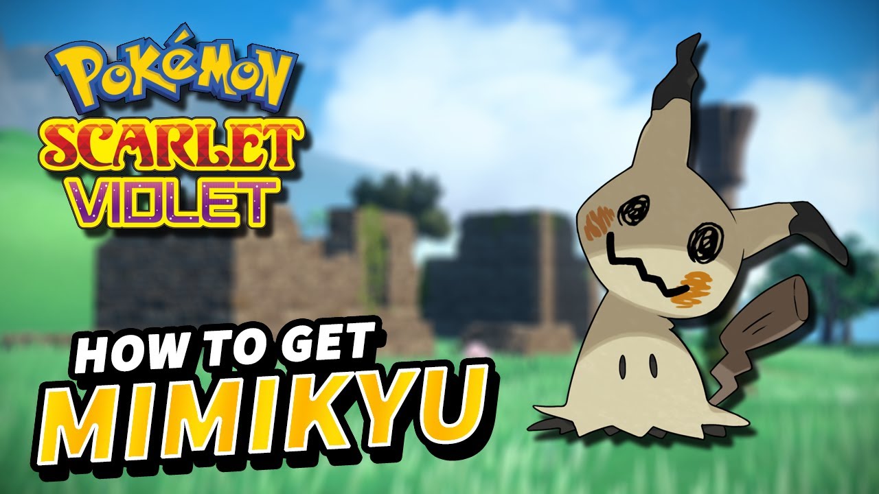 Where to Catch Mimikyu in Pokémon Scarlet and Violet