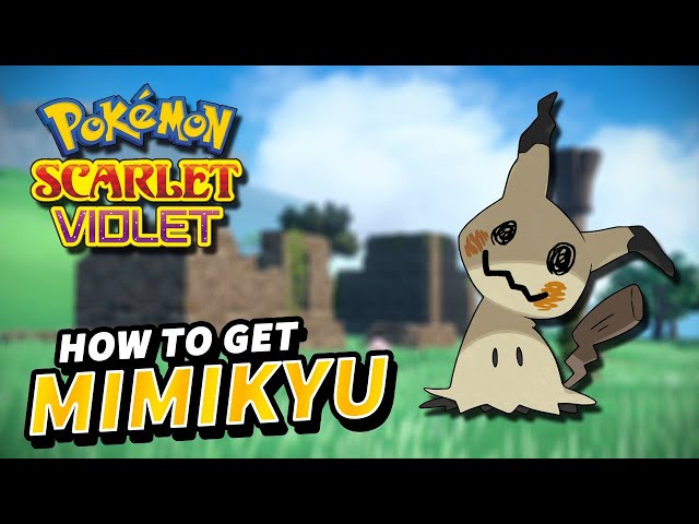 Nintendo Switch - Pokémon Scarlet / Violet - #0778 Mimikyu - The