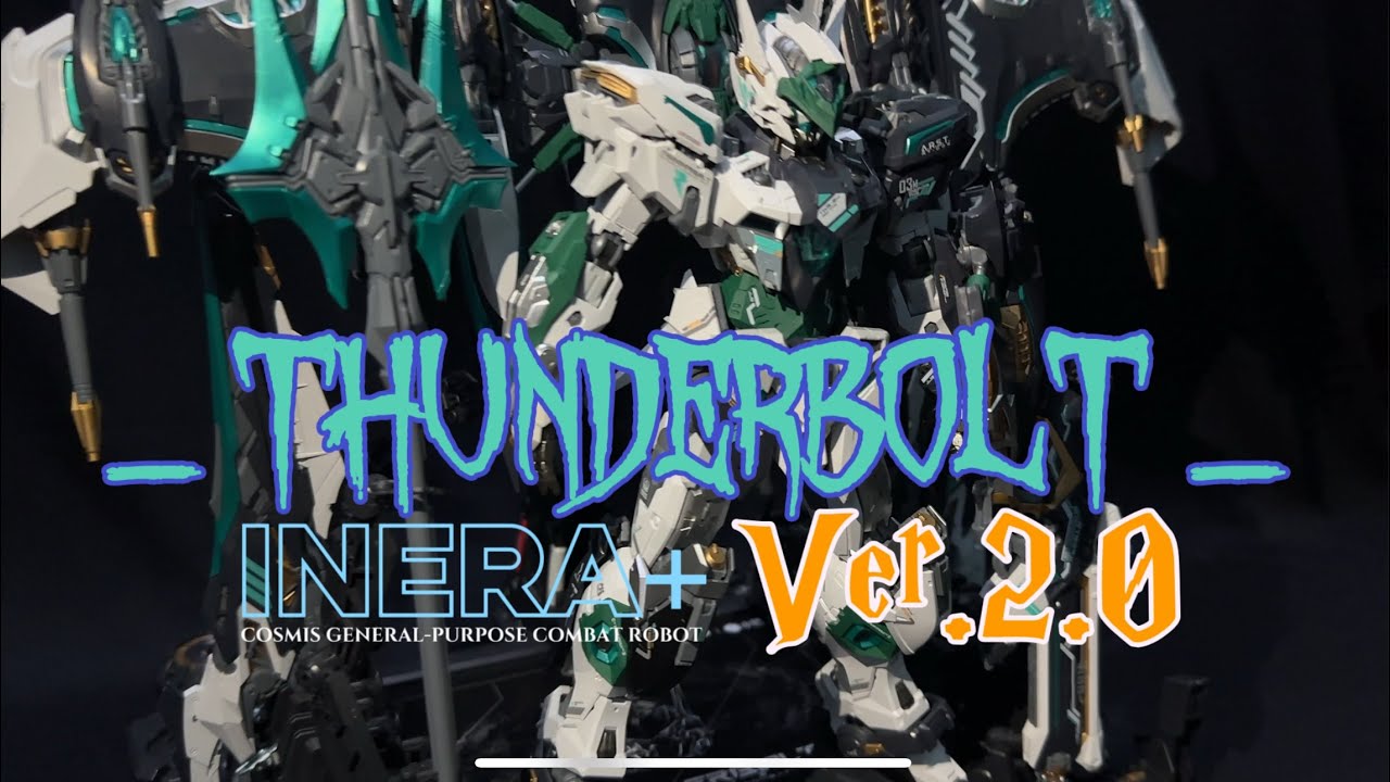 Custom Paint THUNDERBOLT 2.0 - INERA+ | DOJO #custom #gundam #thunderbolt #gunpla