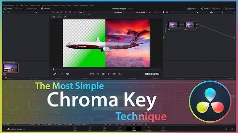Chroma Key - Davinci Resolve 16 Tutorial 4K | RoughCut Tutorials
