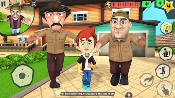 Scary Robber Home Clash _New Update _ Gameplay Walkthrough Part 13 New Prank Funny Game Android/IOS