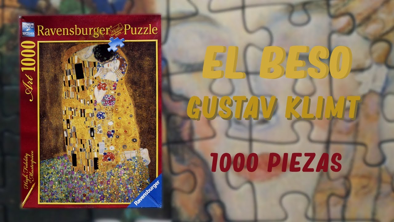 Rompecabezas 1000 El Beso - Gustav (jigsaw puzzle timelapse) -