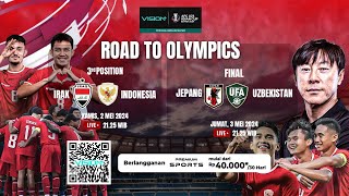 Dukung Garuda Muda Merebut Tiket Olimpiade Paris 2024! Streaming di Vision+