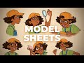 How pro animators make model sheets