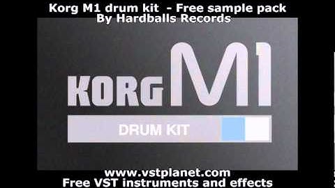 Korg M1 Drum Kit - Free sample pack - vstplanet.com