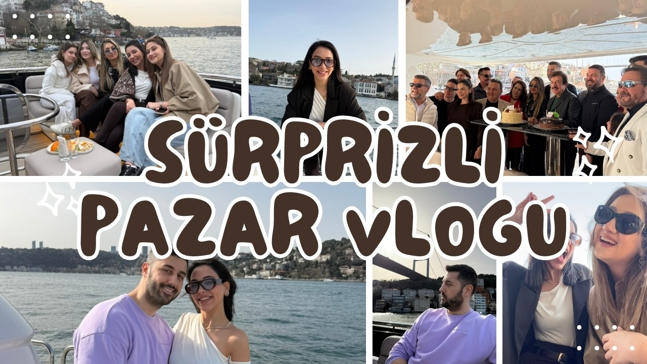 Teknede Sürpriz Doğum Günü Partisi! | Mini Vlog