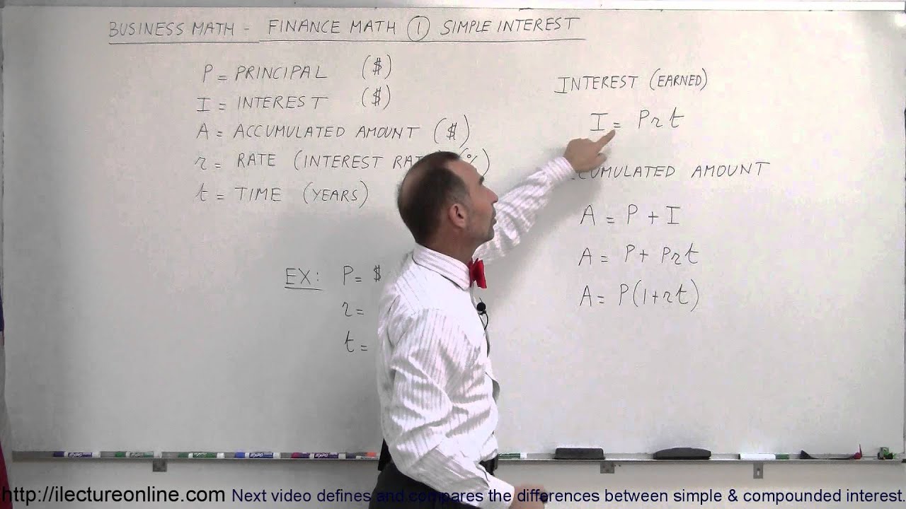 finance and business planning math quiz