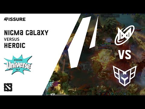 ЭТО РАЗГРОМ! NIGMA GALAXY vs HEROIC | ЛУЧШИЕ МОМЕНТЫ с FISSURE Universe Ep.5 Main Stage