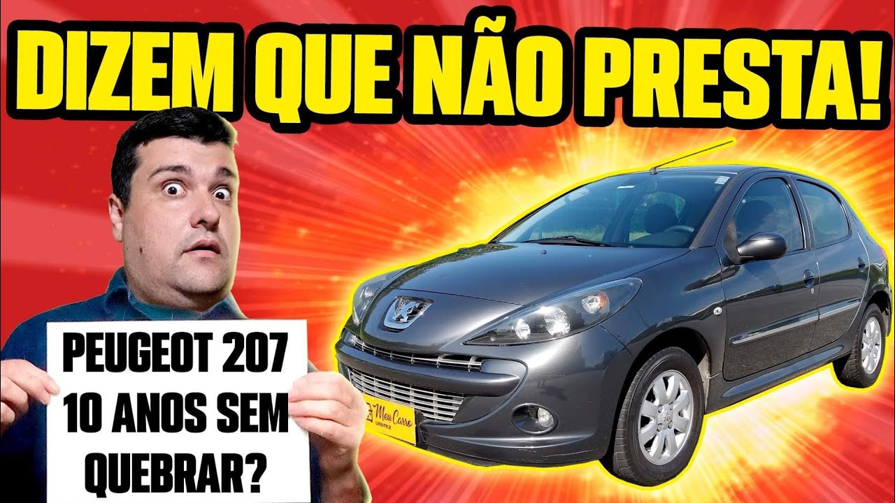 207 – O ÚLTIMO PEUGEOT RUIM do BRASIL? MITO ou VERDADE? OPINIÃO E DICAS DE DONO!