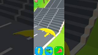 Shape-shifting Funny Race Gameplay new hyper casual games#gameplay#shapeshifting#shorts