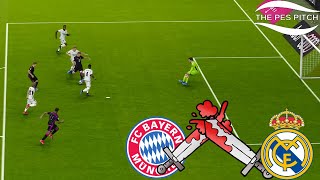 BRUTAL MURDER | Bayern Munich vs Real Madrid | Pes 21 Season 24