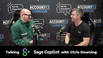 Exploring Sage Copilot with Chris Downing: Embracing Generative AI at Accountex London!