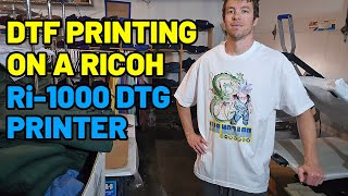 DTF Printing A Super Freakin' Rad Tee With the Ricoh Ri-1000 DTG Printer