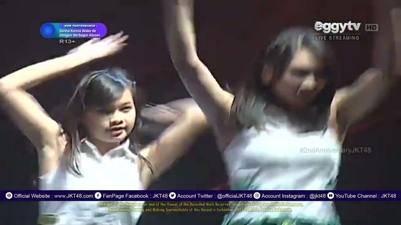 JKT48 - Sonna Konna Wake de (Dengan Berbagai Alasan) @ JKT48 2nd Anniversary