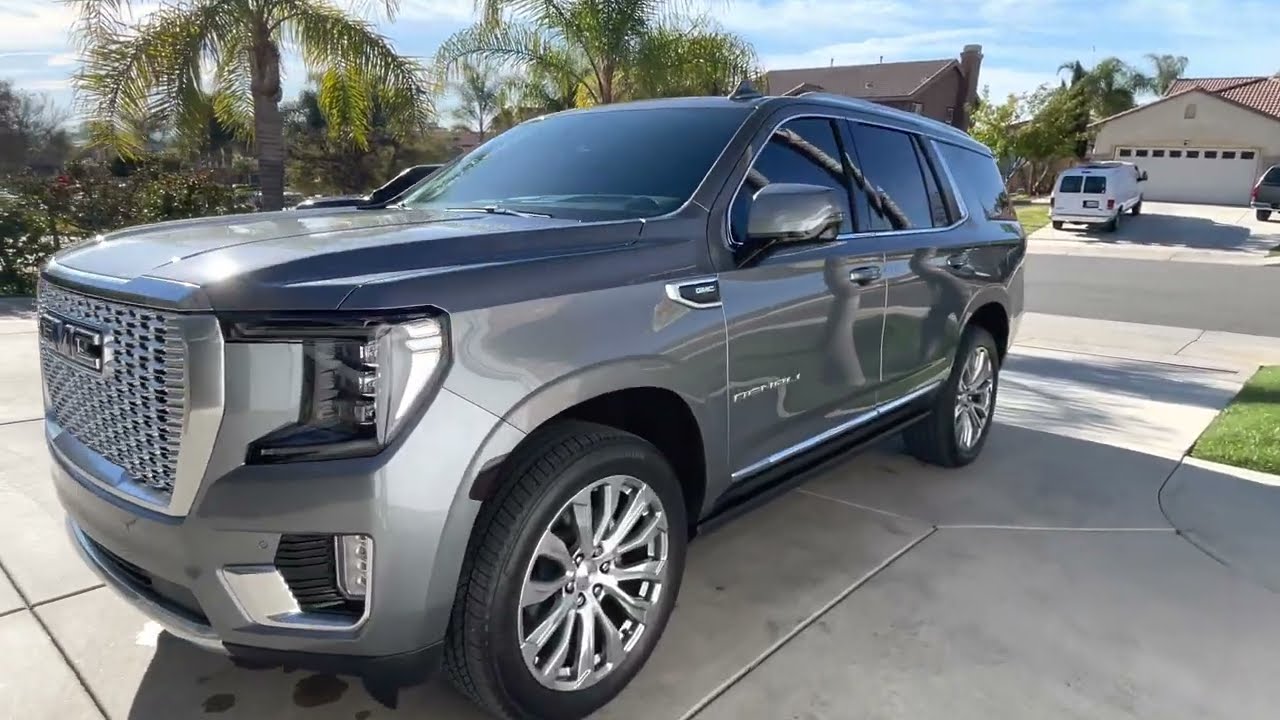 2022 GMC Yukon Denali window tint🔥🔥🔥🔥 YouTube