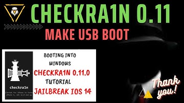 [98] Tạo USB boot checkra1n 0.11 jaibreak ios 14 cho Window| HTHND