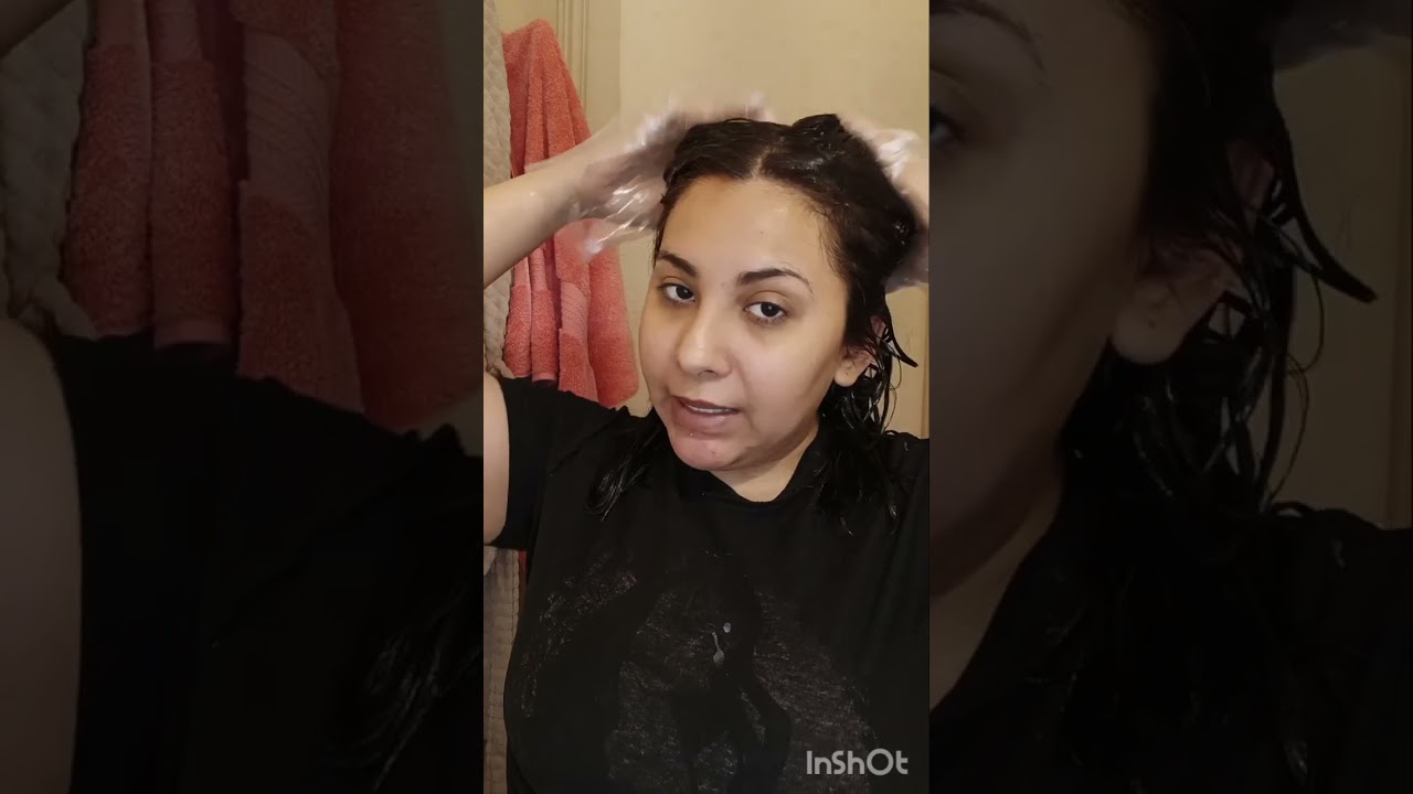 Black hair to Brown hair using box dye 