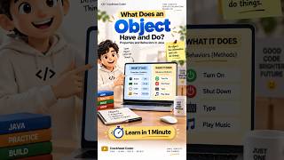 What an Object HAS vs What It DOES in Java  #coding #java #programming #crackheadcoder
