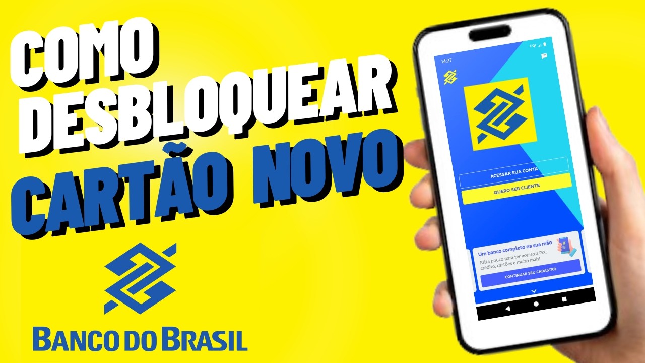 Como desbloquear cartão Banco do Brasil - YouTube