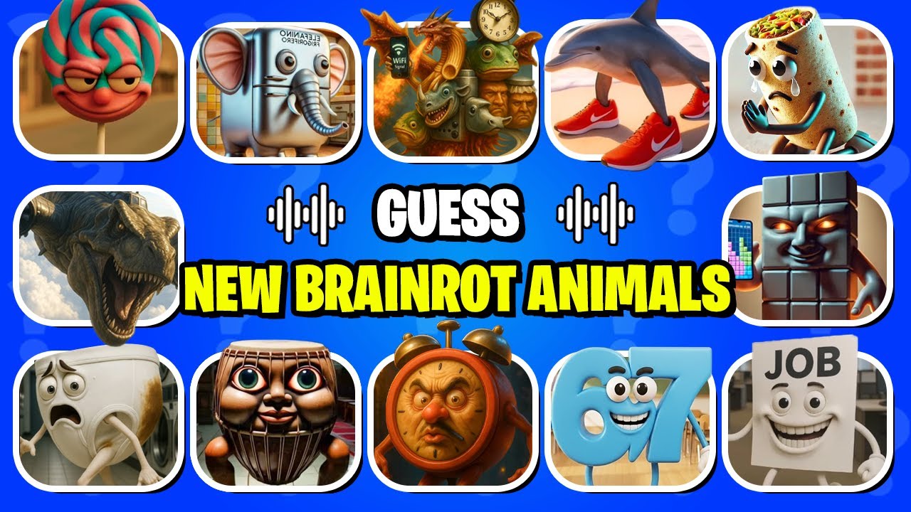 Guess New ITALIAN BRAINROT ANIMALS MEME | Tic Tac Sahur, Dug Dug Dug, 67