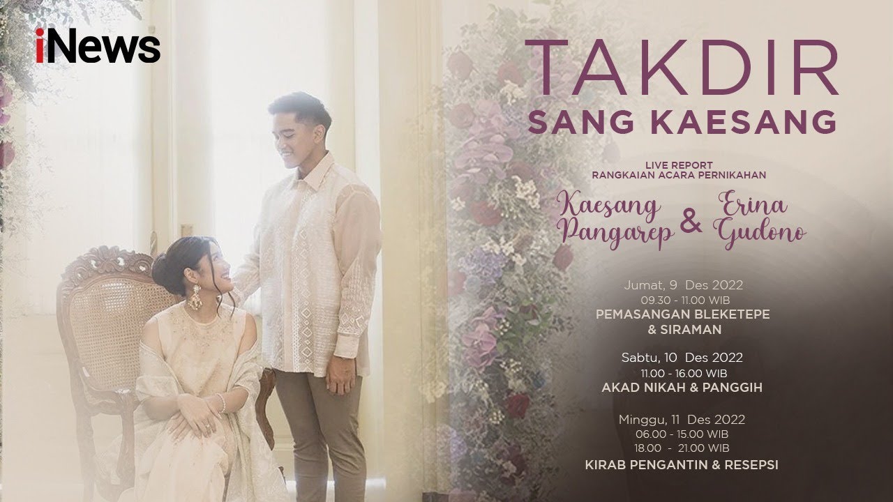 Pemasangan Bleketepe oleh Jokowi, Prosesi Sungkeman dan Siraman Erina Gudono Part 01 - iSeleb 09/12