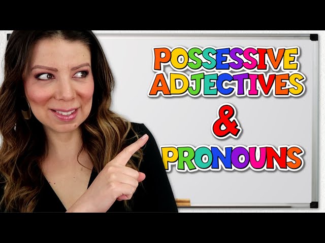 💁 DIFERENCIA ENTRE ADJETIVOS POSESIVOS Y PRONOMBRES POSESIVOS EN INGLES 👉 POSSESSIVE PRONOUNS class=