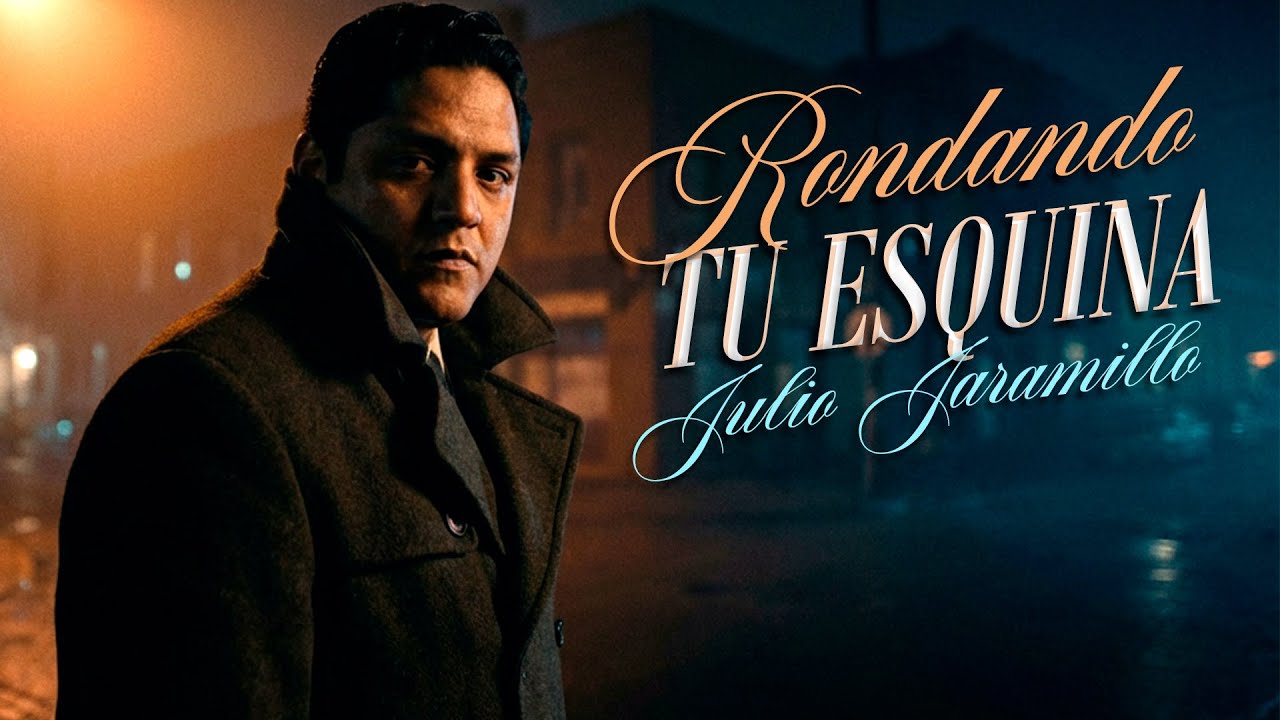 Rondando Tu Esquina - Julio Jaramillo (Video con Letra) | Bolero Clásico Inmortal