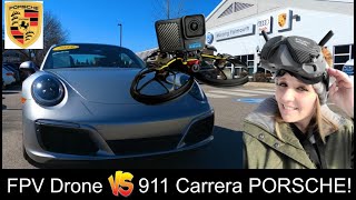 FPV Drone VS. PORSCHE 911 Carrera!
