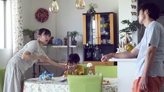 菅野美穂、ワンオペ育児で夫に怒り爆発　息子に反抗され思い通りにいかない母親の日常　映画『明日の食卓』本編映像
