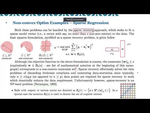 5分钟学非凸优化系列 5 Minutes Learning Non-convex Optimisation P4 非凸优化例子1---简单分析