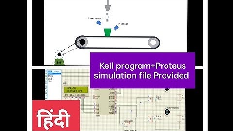 Automatic bottle filling machine using microcontroller 8051||Final year Project of microcontroller