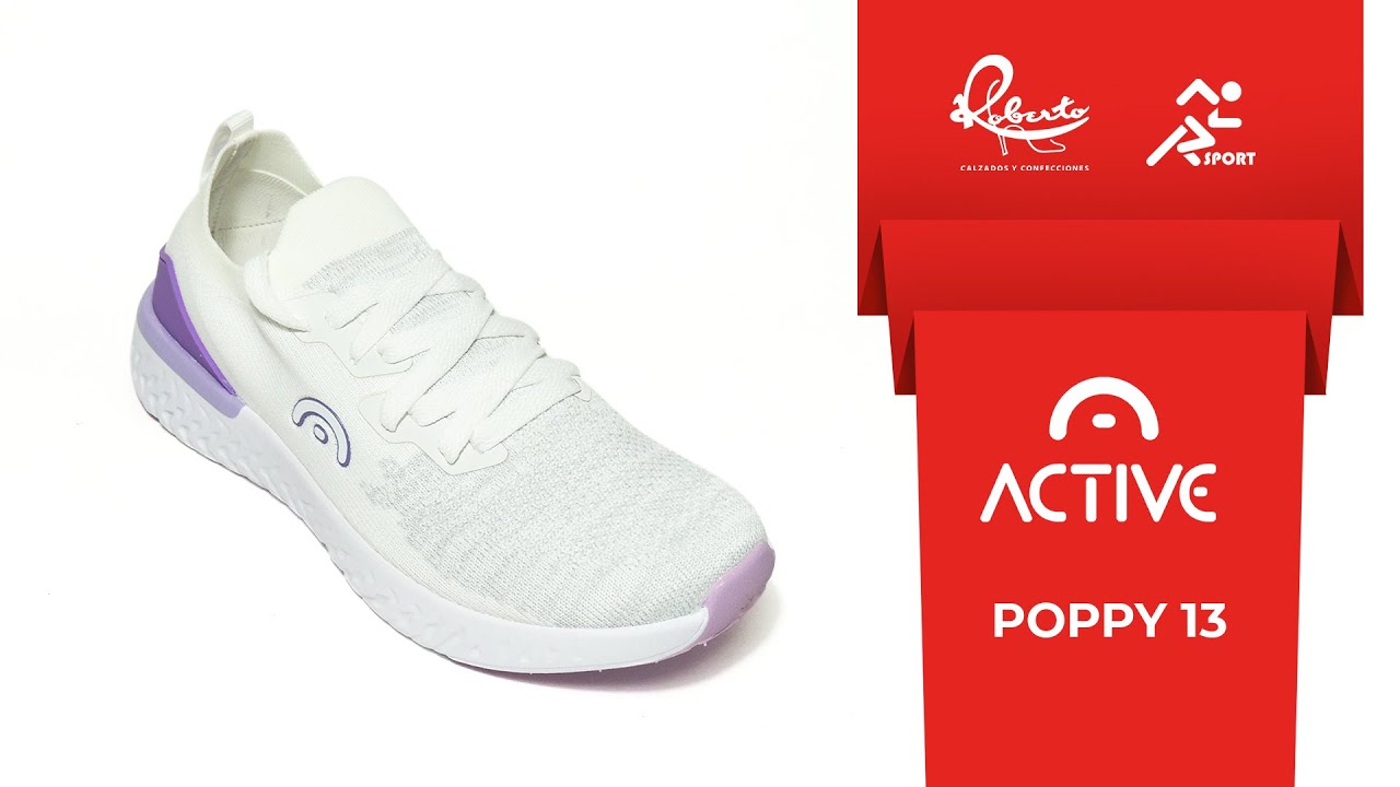 Zapatillas Deportivas Dama Ringo Active Poppy 13 RSport / Calzados Roberto  - YouTube