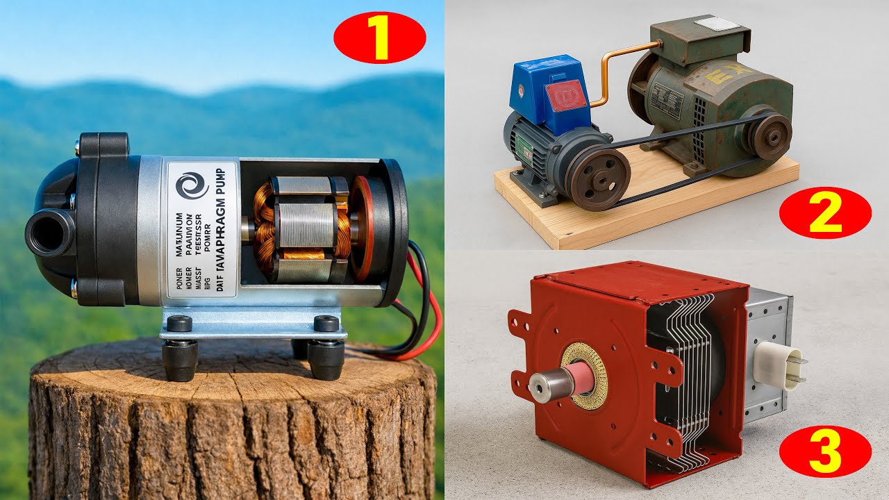 Без дров, без бензина, без дизеля! 3 Простых способа получить бесплатный источник 220 В НАВСЕГДА