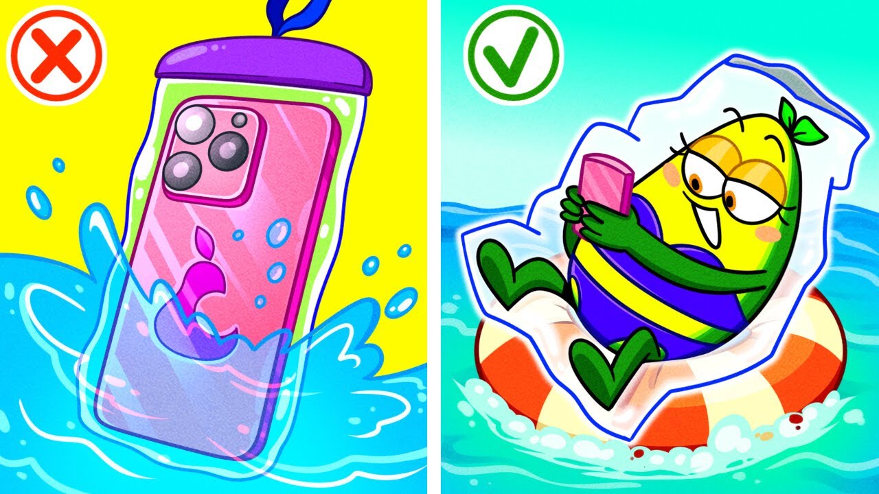 How Do YOU Get in the POOl? || Public Pool Crazy Situations by Avocadoo