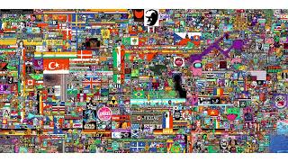 r /place Full 2022 hızlı çekim HD