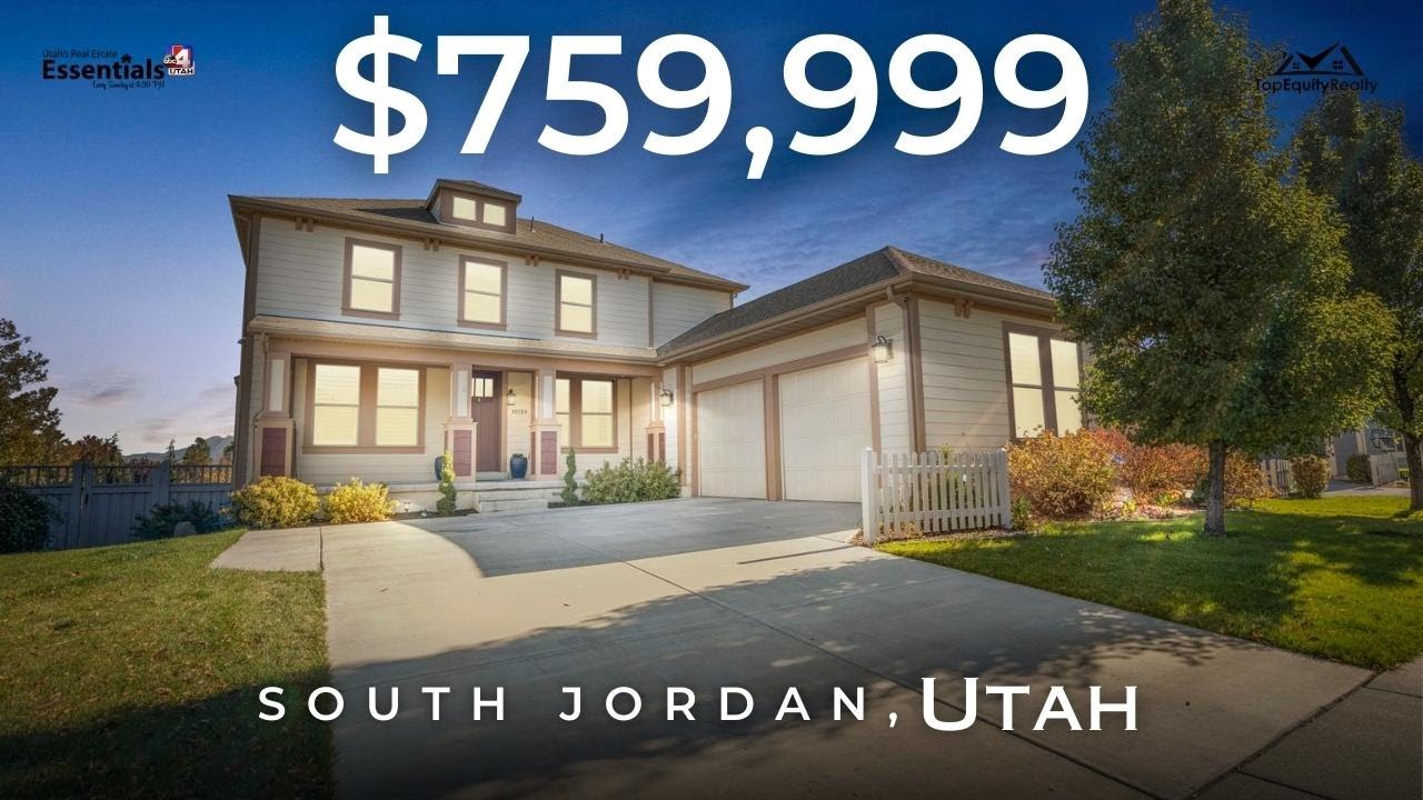🏡 10219 Millerton Dr, South Jordan, UT Top Equity Realty ABC4 Utah