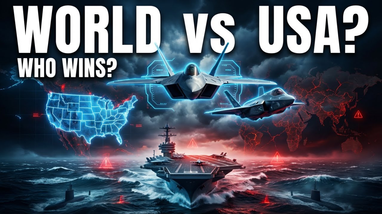 USA vs. THE WORLD: The White House "Day 1" Plan to Shatter the Globe (2026) -  U.S. Military - war